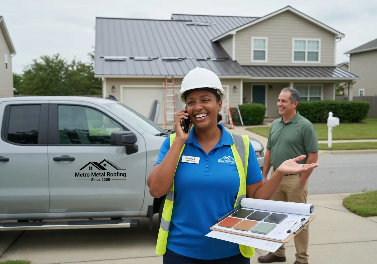 Storm Damage Metal Roof Repair in Montrose, IA